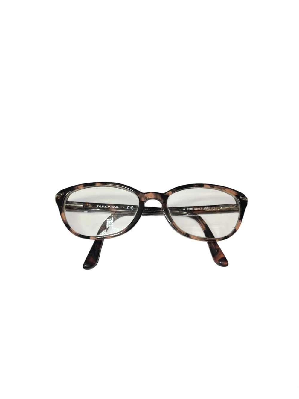 Tory Burch Eyeglasses Frames Glasses TY 2034 1242 Brown Tortoise 52-17-135